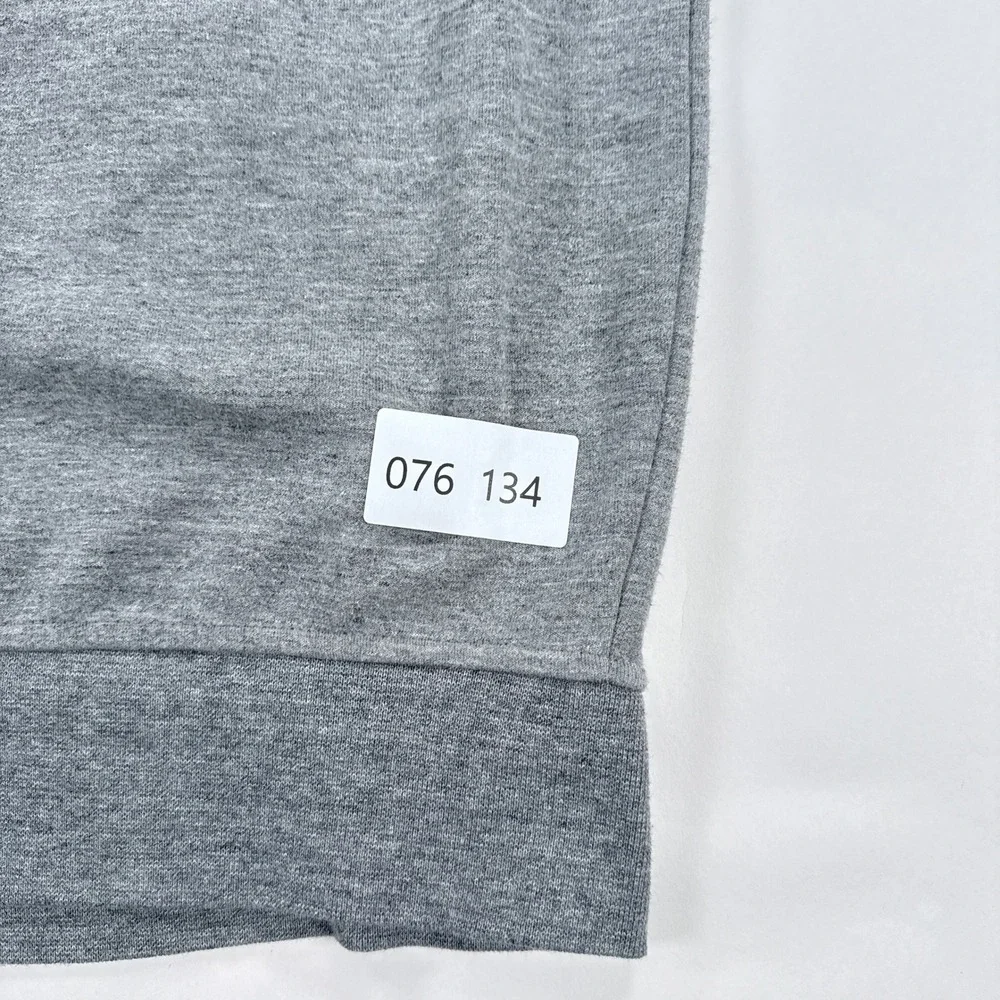 Polo Ralph Lauren Mens Hoodie Large Grey Full Zip Pony Logo Streetwear Classic